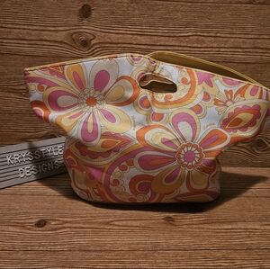 Clinique Floral Paisley Large Tote Bag